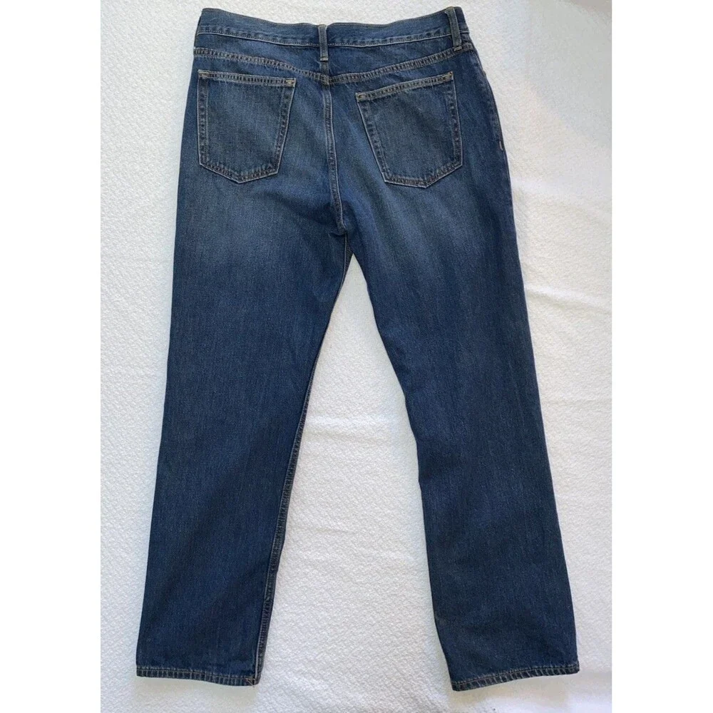 Old Navy Men's Regular Standard Fit Jeans Blue Denim 34x32 100% Cotton Straight